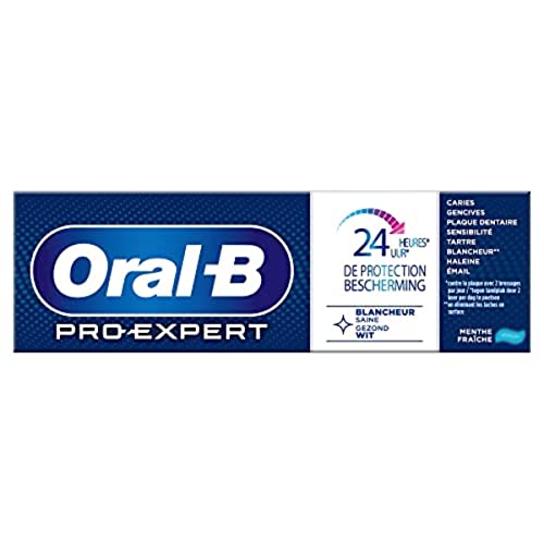 Pasta de dientes blanca saludable Oral-B Pro-Expert, pack de 12 x 75ml