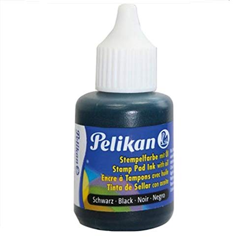 Pelikan Olio - Recambio para almohadilla de sellos, negro