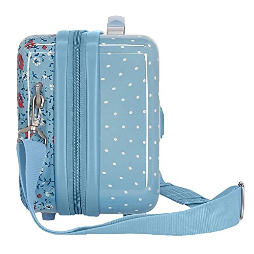 Pepe Jeans Ava Neceser ABS adaptable a trolley Azul 29x21x15 cms ABS