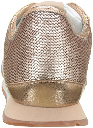 Pepe Jeans London Verona W Sequins, Zapatillas Mujer, Rosa (Factory Pink), 36 EU