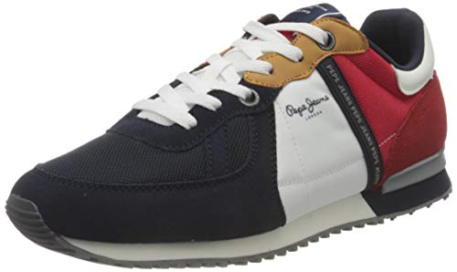 Pepe Jeans Tinker Zero 21, Zapatillas Hombre, Azul Marino, 43 EU