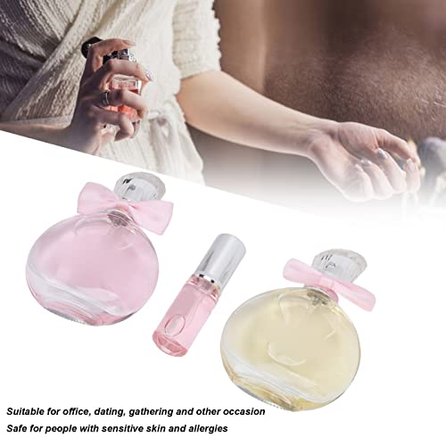 Perfume en Spray para Mujer, Juego de Perfume Femenino Fragancia Floral Elegante Spray de Perfume de Larga Duración para Mujer Oro Rosa, Regalo para Niñas Y Mujeres