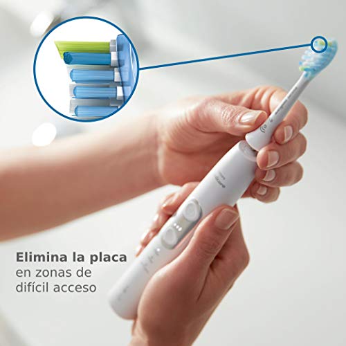 Philips Sonicare HX9042/33 - Pack de dos cabezales control de placa, con tecnología RFID para Diamond Clean Smart, color negro