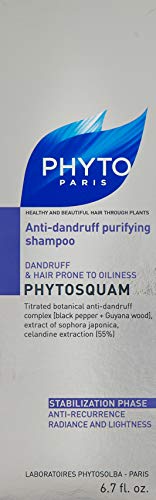 Phyto Paris - Champú purificante anticaspa, 200 ml