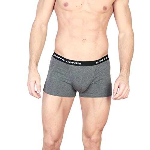 Pierre Cardin PCU_104 Bóxers Hombre Gris L