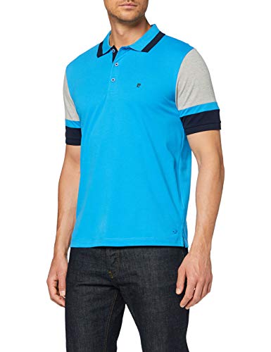 Pierre Cardin Poloshirt KN Polo, Azul (Diving 3760), L para Hombre