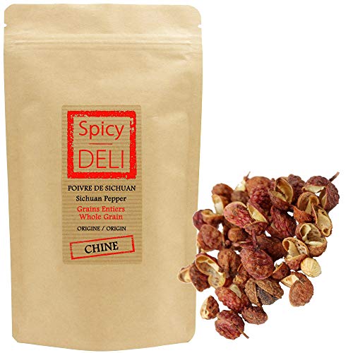 Pimienta de Sichuan / bayas de Sichuan 100g "bolsa kraft resellable »