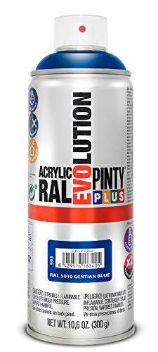 PINTURA EN SPRAY PINTYPLUS EVOLUTION 520CC RAL 5010 AZUL GENZIANA