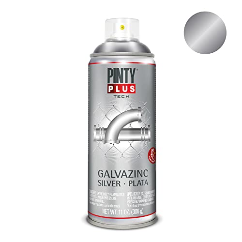 Pintyplus Tech - Pintura spray galvanica 520cc. Plata G150/738