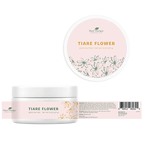 Plant Therapy Tiare Flower - Sweet, Fruity, Floral Body Butter 8 oz