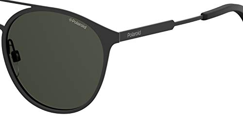 Polaroid PLD 2052/S M9 807 51 Gafas de Sol, Negro (Black/Grey Pz), Unisex Adulto