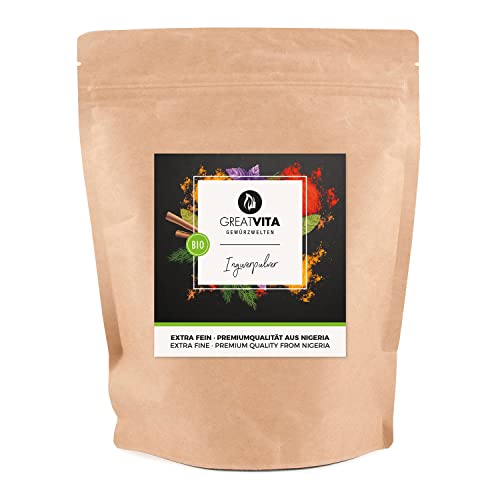 Polvo de jengibre orgánico MeaVita, 100% puro, 1 paquete (1x 250g)