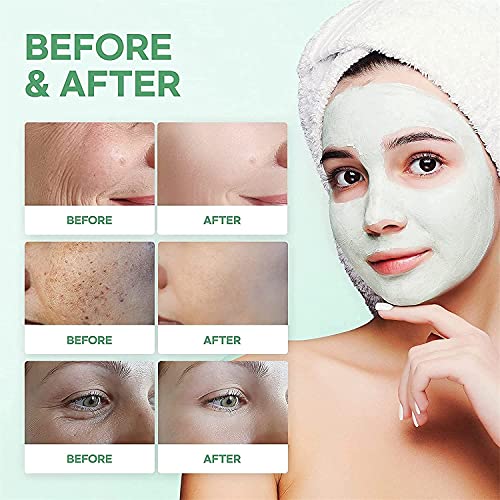 Poreless Deep Cleanse Mask Stick Green Tea,Green Tea Purifying Clay Stick Mask, Improves Skin for All Skin Types Men Women (1 Pcs)