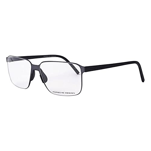 Porsche S0350187 Marcos para Gafas recetadas, Negro, 57 mm para Hombre