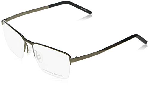 Porsche S0351497 Marcos para Gafas recetadas, Marrón, 55 mm para Hombre