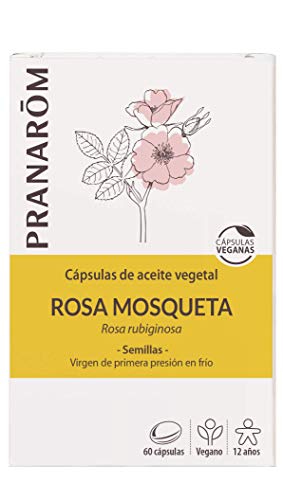 PRANAROM INTERNATIONAL Rosa MOSQUETA 60cap PRANAROM, único, estándar