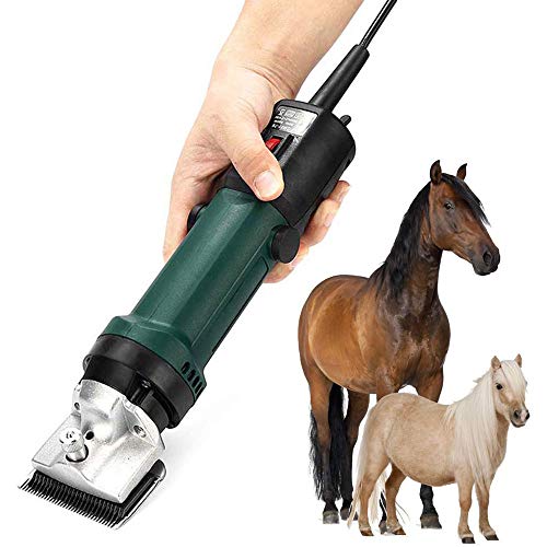 Profesional Maquina de Esquilar para Caballo, Esquiladora Caballos,Esquiladora Profesional 690W Esquiladora Trasquilar peladora Perros, para Caballos, Vacas, Llamas, Y Otros Animales de Pelo Grueso