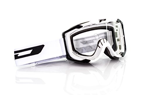 Progrip MX 3400 – Gafas de motocross, blancas, talla única