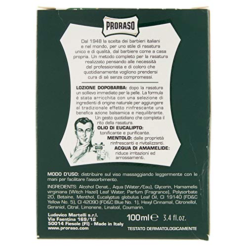 Proraso Proraso Green Line Aftershave Lotion 100Ml 100 ml