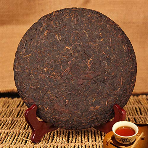 Pu-erh té 357g (0.79LB) viejo Yunnan pu erh cocido Maduro viejo Puer Té Té rojo Té negro Té chino Yunnan Pu'er pastel de té