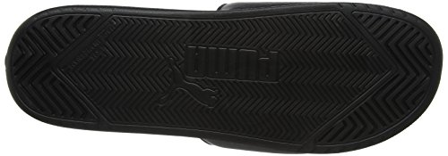 PUMA Popcat, Zapatos de Playa y Piscina, para Unisex adulto, Negro (black-black-white), 39 EU