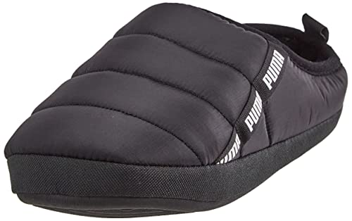 Puma Scuff, Zapatillas de Estar en casa Unisex Adulto, Black White, 43 EU