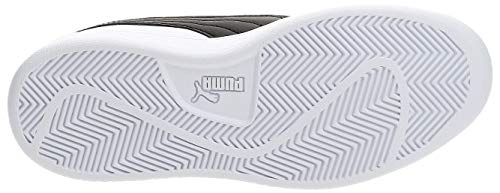 Puma Smash V2 L - Zapatillas Bajas Unisex-Adulto, Blanco (Puma White-Puma Black), 40.5 EU, Par