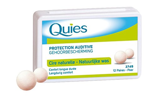 Quies – Bolas de protección auditiva de cera natural – lote de 3 cajas de 24 bolas (3)