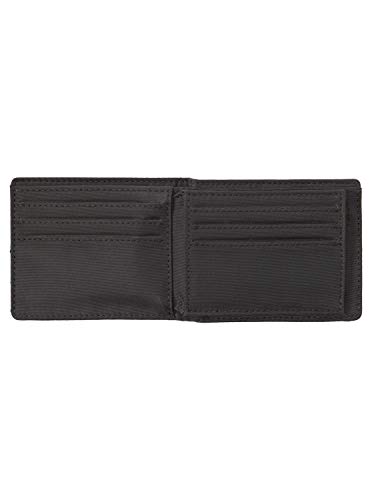 Quiksilver Accesorio de Viaje- Billetera Plegable Triple, Negro