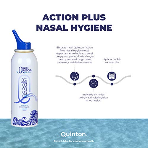 Quinton Hipertónico Higiene Nasal Acción Plus - 100 ml