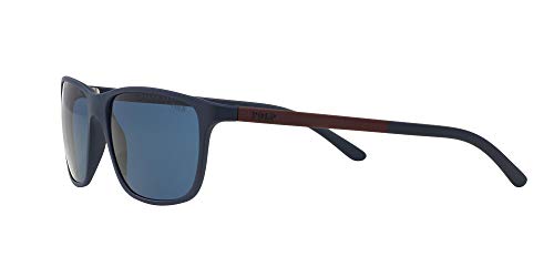 Ralph Lauren Polo 0PH4092 Gafas de Sol, Matte Blue, 58 para Hombre