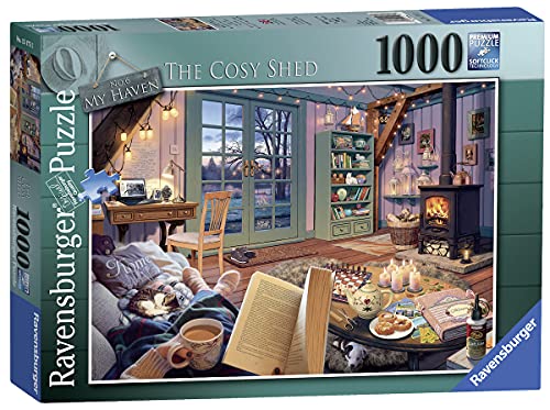 Ravensburger-15175 My Haven No. 6. The Cosy Shed - Rompecabezas de 1000 Piezas para Adultos y niños a Partir de 12 años, Multicolor (15175)