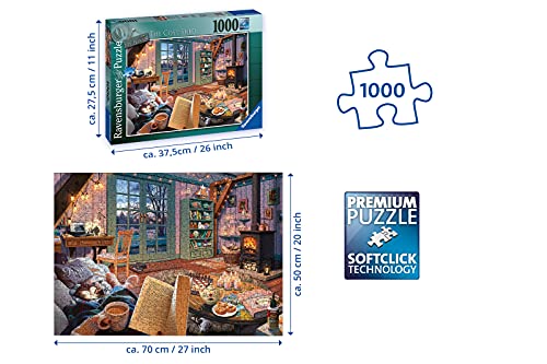 Ravensburger-15175 My Haven No. 6. The Cosy Shed - Rompecabezas de 1000 Piezas para Adultos y niños a Partir de 12 años, Multicolor (15175)