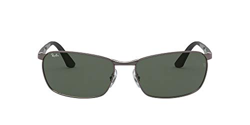 Ray-Ban 0Rb3534 Gafas de Sol, Gunmetal, 59 para Hombre