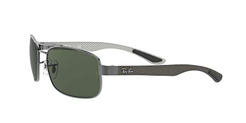 Ray-Ban 0Rb8316 Gafas de Sol, Gunmetal, 62 Unisex-Adulto