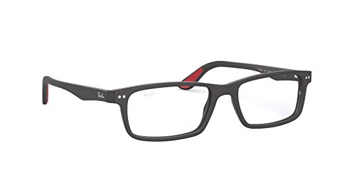 Ray-Ban 0rx 5277 2077 52 Monturas de Gafas, Sandblasted Black, Hombre