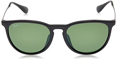 Ray-Ban Erika (F) Sun, Black/G/Classic Green, 54 Unisex Adulto