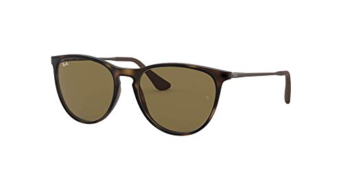 Ray-Ban Junior Rubber Havana RJ9060S 700673 50-15 - Gafas de sol, Redondas, 50