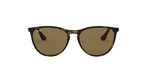 Ray-Ban Junior Rubber Havana RJ9060S 700673 50-15 - Gafas de sol, Redondas, 50