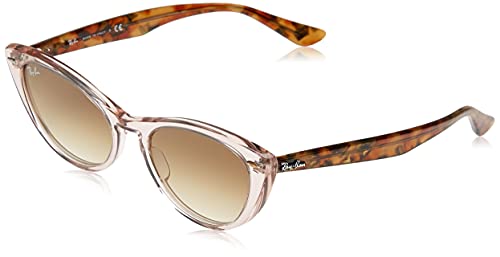 Ray-Ban Nina RB4314N-128151 Gafas de Sol, Transparente/Brown, 54 Unisex