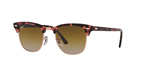 Ray-Ban Rb3016 Clubmaster, Gafas Hombre, Pink Havana