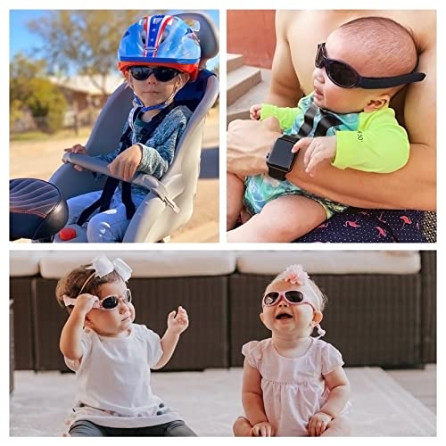 Real Shades Kids Explorer +2 Gafas de Sol 2 a 4 años, Niños Unisex, Rosa/Fucsia