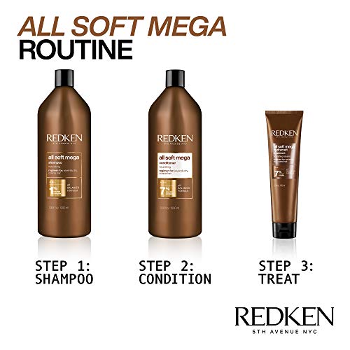 Redken All Soft Mega Shampoo (Nourishment For Severely Dry Hair) 1000ml