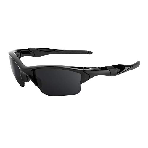 Revant Lentes de Repuesto Compatibles con Gafas de Sol Oakley Half Jacket 2.0 XL, Polarizados, Azul Hielo MirrorShield