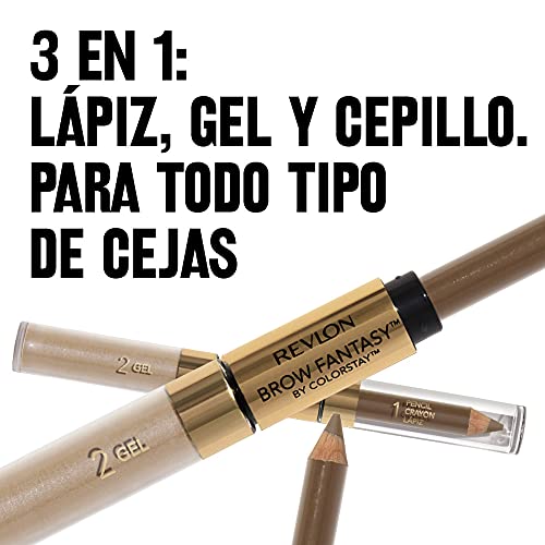 Revlon Brow Fantasy Lápiz y Gel de Cejas (#104 Dark Blonde) - 1.18ml