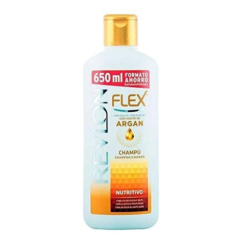 REVLON FLEX CHAMPÚ NUTRITIVO CON ARGÁN 650ML