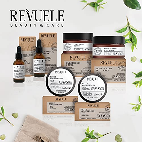 Revuele Hidratante Diario, 50 Ml, Vegano Y Orgánico, Crema Facial Ligera Hidratante 100% Natural, Rutina De Cuidado De La Piel Nutritiva V&o, Sin Fragancia