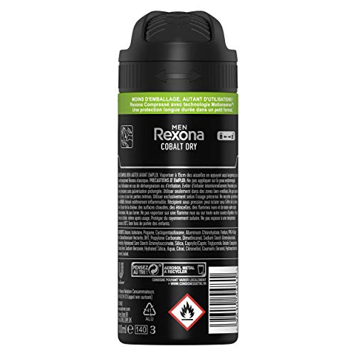 Rexona Men - Desodoranteen spray antitranspirante para hombre, 100 ml, pack de 2