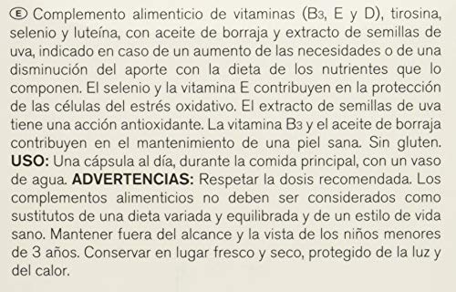 Rilastil Sunlaude Oral - Suplemento Alimenticio de Protección Solar - 30 cápsulas