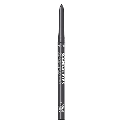 Rimmel London Scandal'eyes Exaggerate Eye Definer, Delineador de ojos automático, Tono 3 Gris